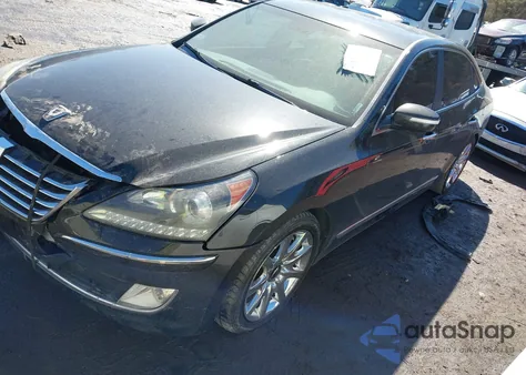 2012 Hyundai Equus Signature z USA, uszkodzony, nr VIN KMHGH4JH8CU054111